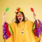 80 Pcs Fiesta Party Decorations Sombrero Headband Cinco de Mayo Fiesta Necklaces Bead Mexican Theme Paper Glasses Plastic Maracas Beards For Mexican Carnival Costume Decor